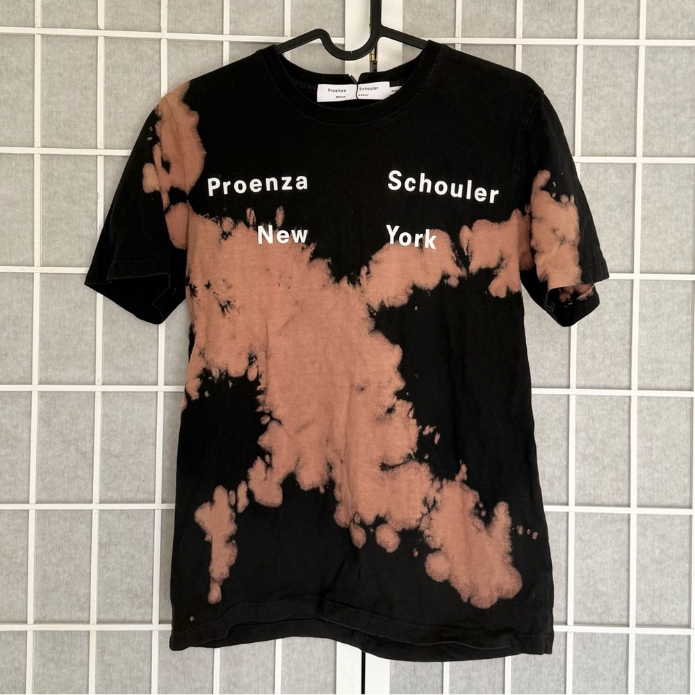 NWT Proenza Schouler White Label tie-dye t-shirt